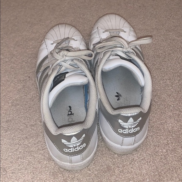 Adidas Superstar White and grey - Picture 3 of 5
